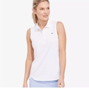 Vineyard Vines Jersey Stretch Sleeveless Shirt